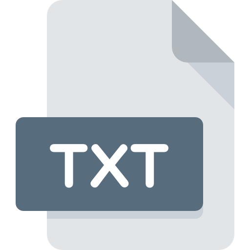 rozszerzenie TXT