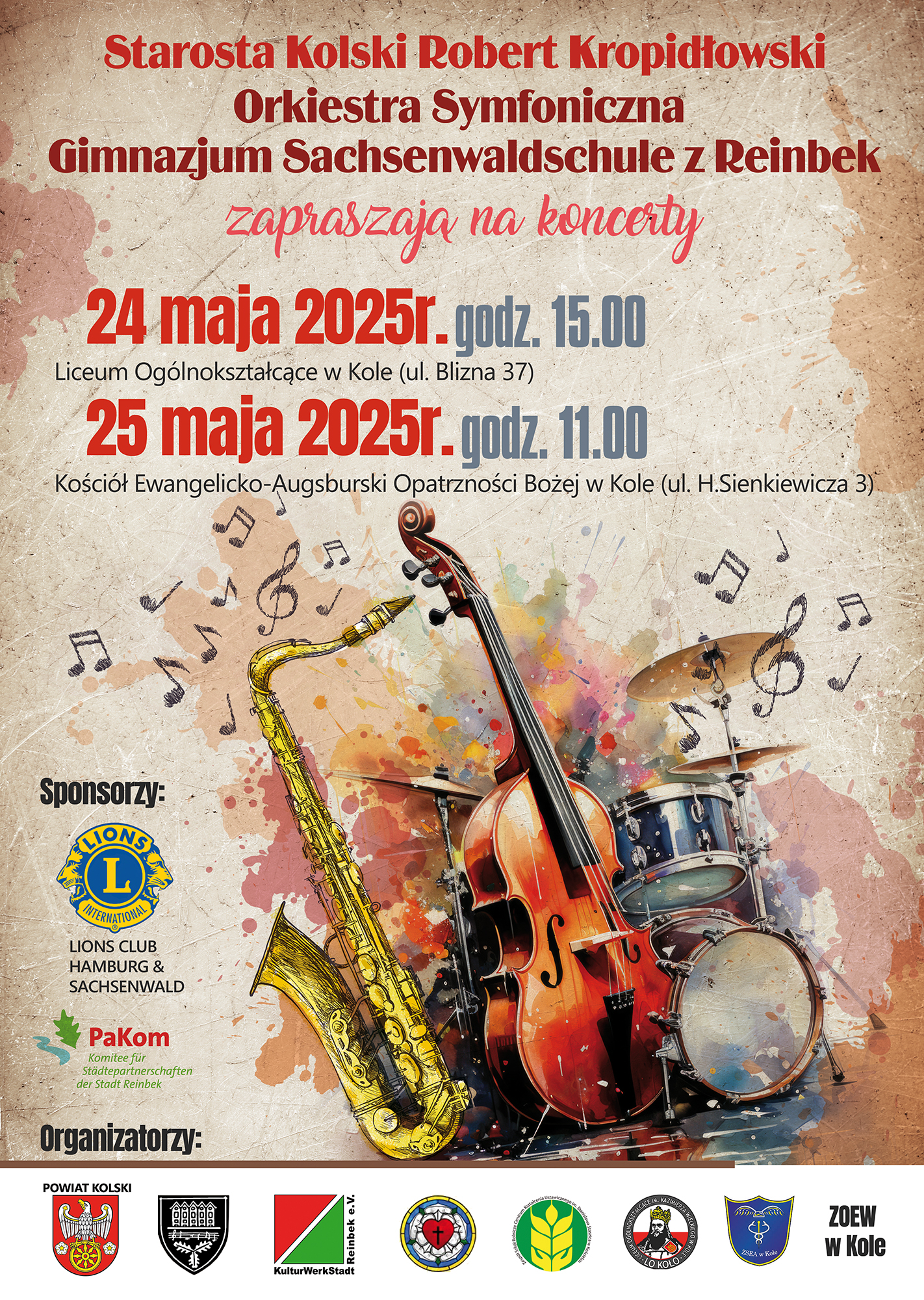 Koncerty Orkiestry Symfonicznej z Reinbek