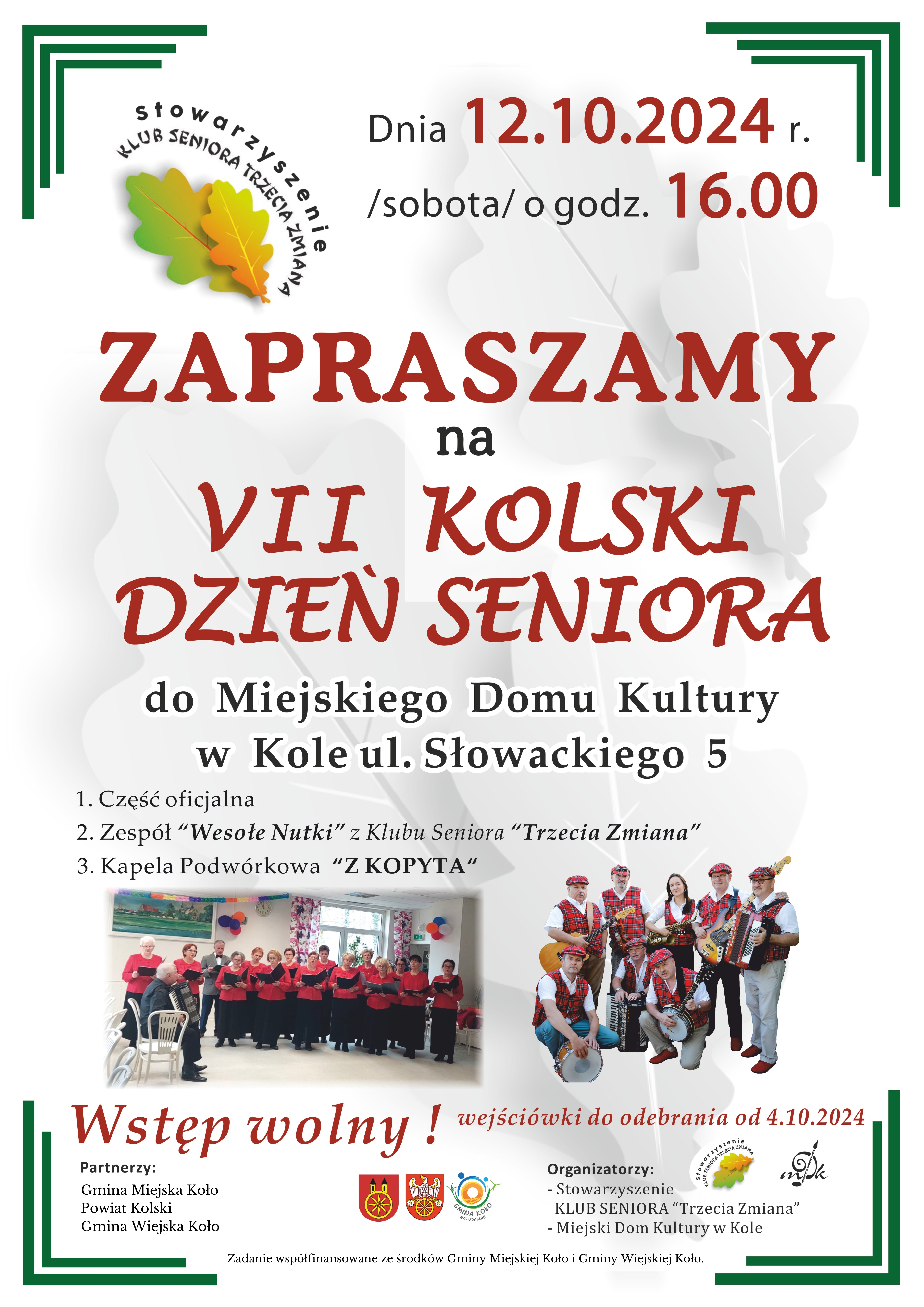 VII KOLSKI DZIEŃ SENIORA