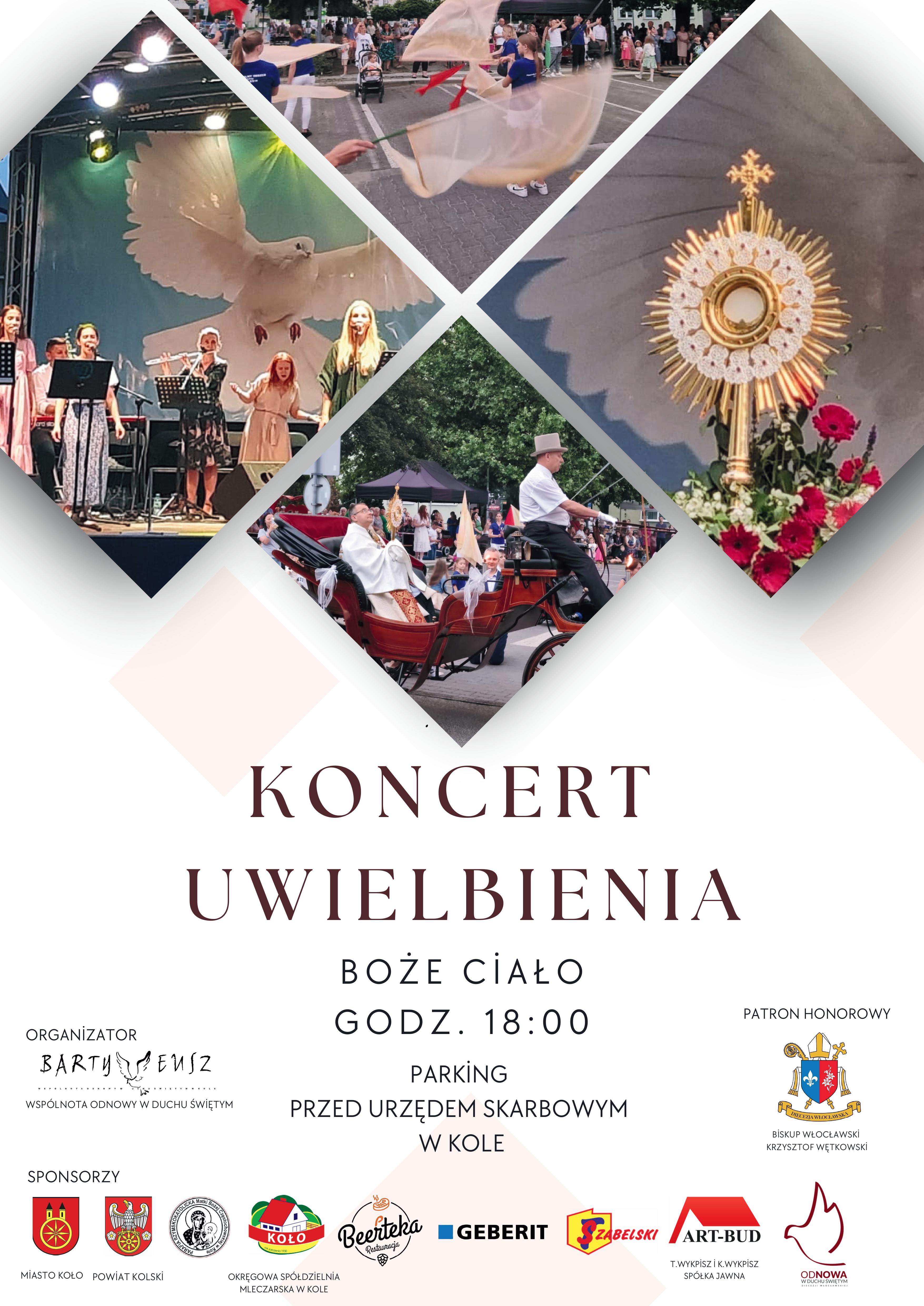 Koncert Uwielbienia z okazji Bożego Ciała