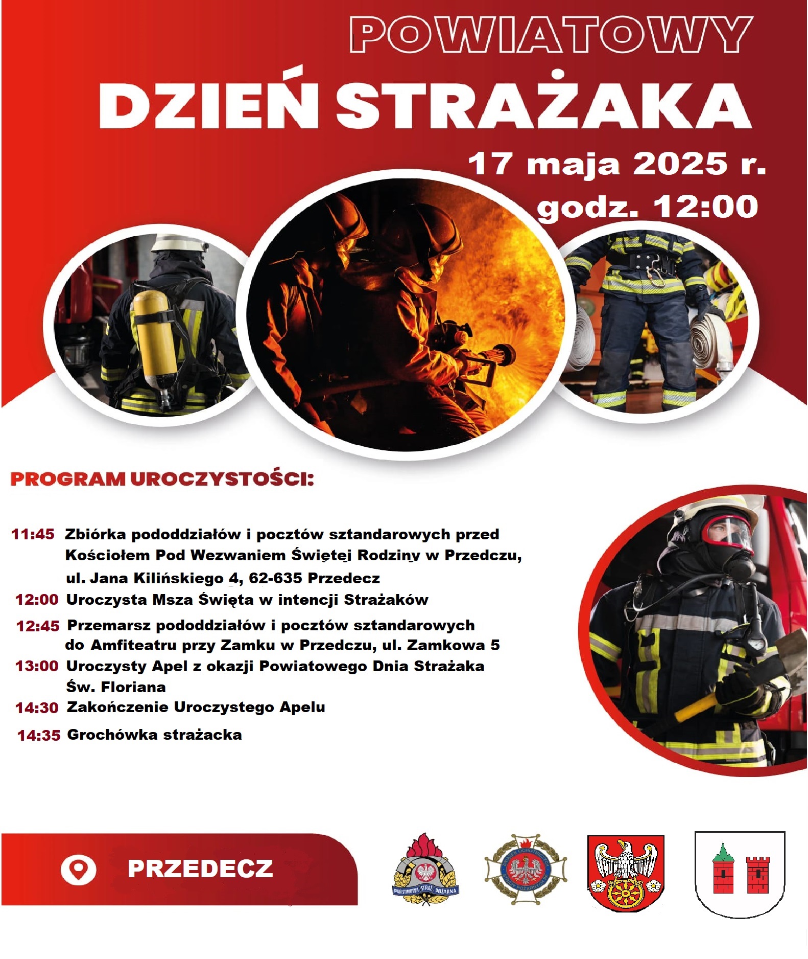 Powiatowy Dzień Strażaka w Przedczu