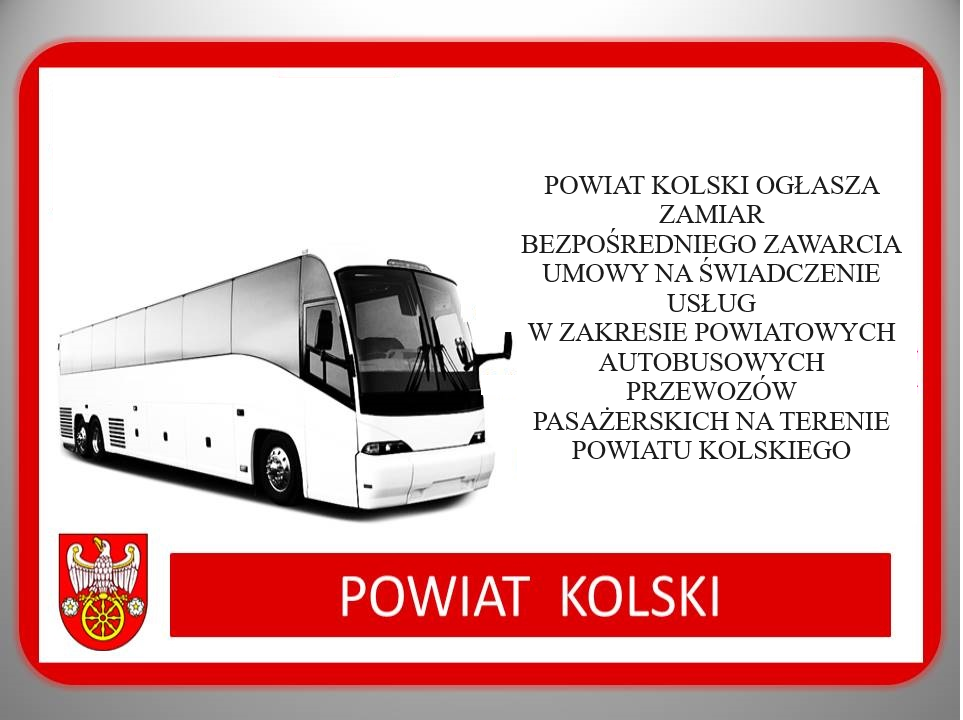 Zdjęcie do Świadczenie usług w zakresie powiatowych autobusowych przewozów pasażerskich na terenie powiatu 