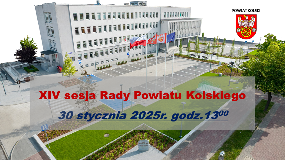 Zdjęcie do Porządek obrad XIV sesji Rady Powiatu Kolskiego