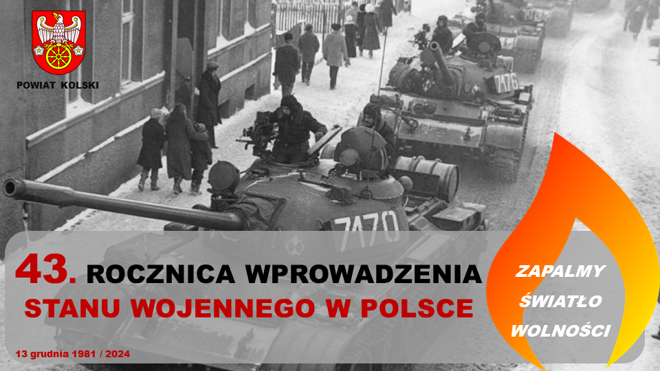 Zdjęcie do 43. rocznica wprowadzenia stanu wojennego w Polsce