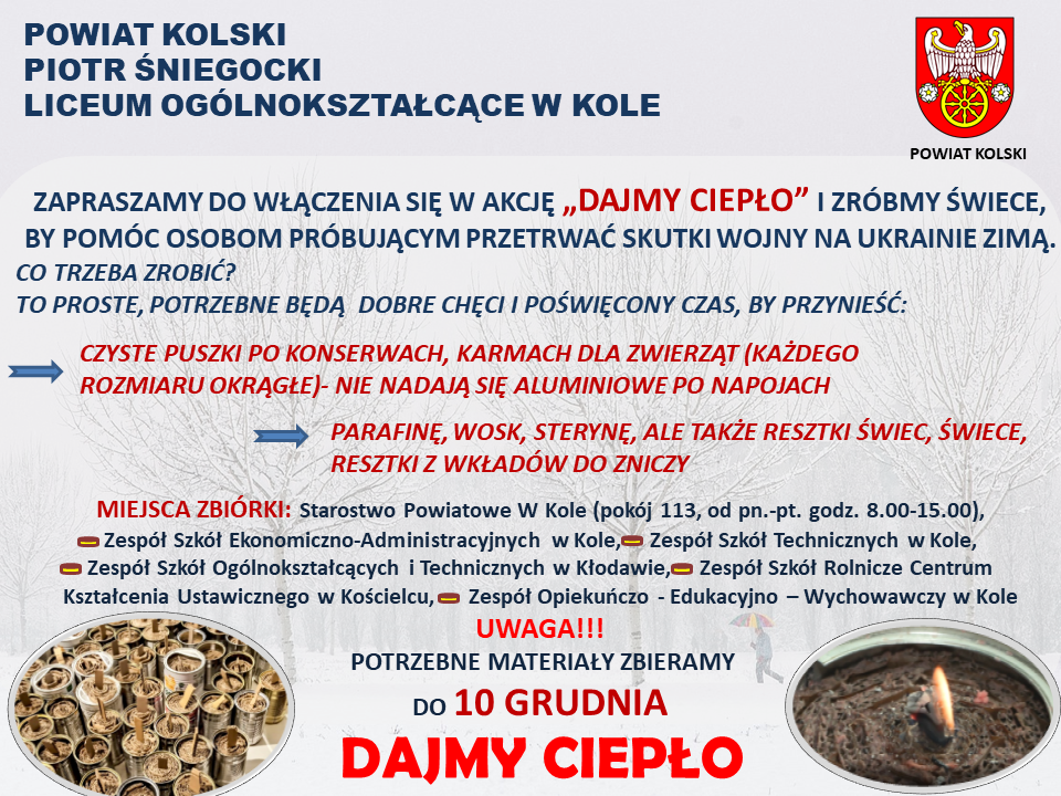 Zdjęcie do DAJMY CIEPŁO