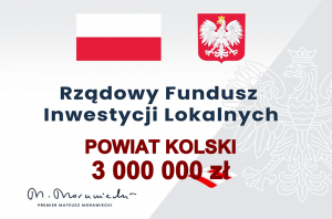 Zdjęcie: 3 mln zł dla Powiatu Kolskiego na budowę sali
