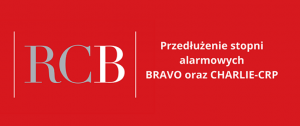 Zdjęcie: Przedłużenie obowiązywania stopni alarmowych BRAVO oraz CHARLIE-CRP - do 30 czerwca