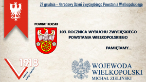 Zdjęcie: 27 grudnia - Narodowy Dzień Zwycięskiego Powstania Wielkopolskiego