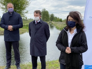 Zdjęcie: Nowy jaz na rzece Rgilewce, czyli kolejna inwestycja w gminie Grzegorzew