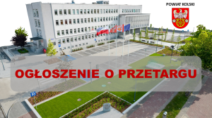 Zdjęcie: OGŁOSZENIE O PRZETARGU