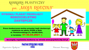 Zdjęcie: PCPR w Kole - konkurs plastyczny promujący Rodzinę Zastępczą pn. 