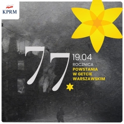 Zdjęcie: 77. rocznica powstania w getcie warszawskim