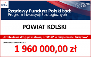 Zdjęcie: Powiat Kolski otrzyma 1,96 mln zł 