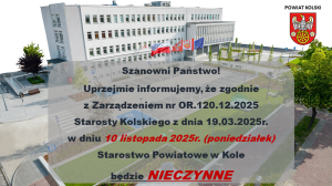 Zdjęcie: UWAGA MIESZKAŃCY POWIATU KOLSKIEGO!!!