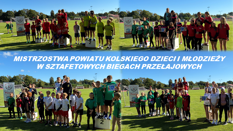 Zdjęcie do Mistrzostwa Powiatu Kolskiego Dzieci i Młodzieży w Sztafetowych Biegach Przełajowych rozstrzygnięte!