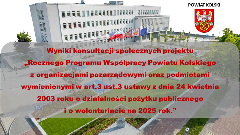 Zdjęcie do Wyniki konsultacji społecznych